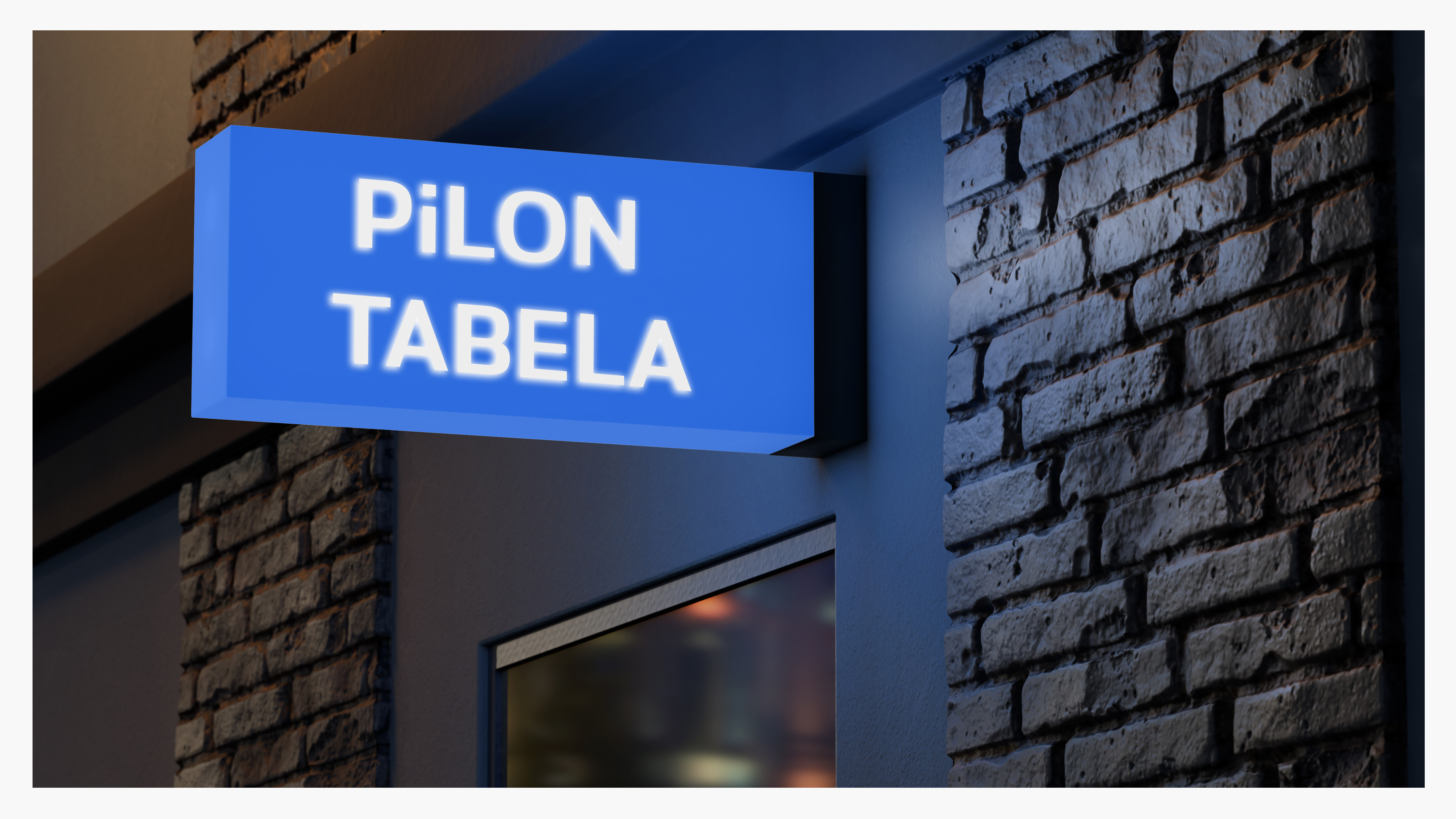 PİLON TABELA